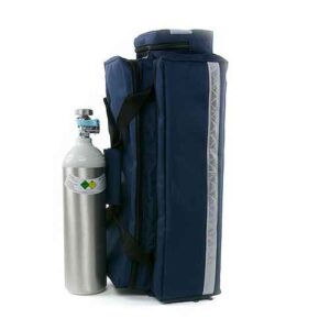 Oxygen System with Light Steel Bottle and Pressure Regulator