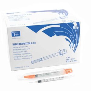 Teqler Insulin Syringes with Cannula