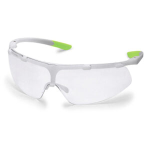 uvex Super Fit Safety Glasses white-lime