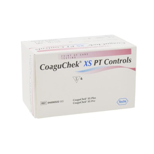 CoaguChek XS control solution, 4 vials