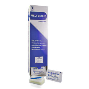 Medi-Scrub Dry Sterile, Disposable Brush Dispenser Box