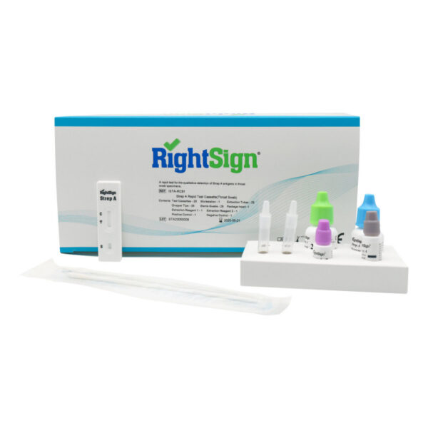 RightSign Streptococcus-A Test, 25 tests