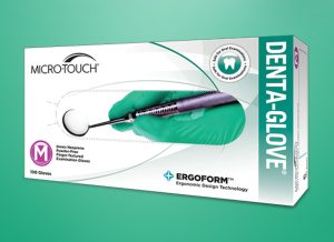 Ansell Micro-Touch “Denta-Glove” Green Neoprene