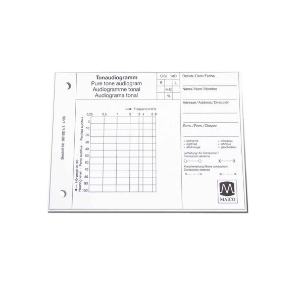 Tone Audiogram Pad for Maico ST20